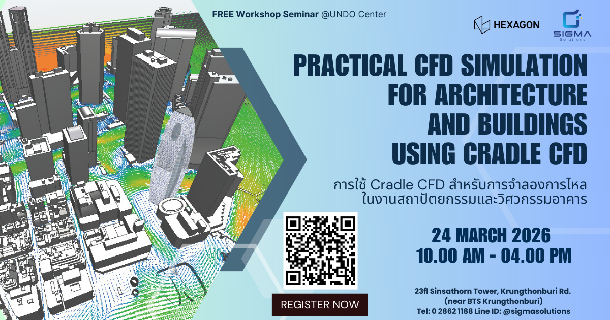 Practical CFD Simulation for Architecture and Buildings Using Cradle CFD