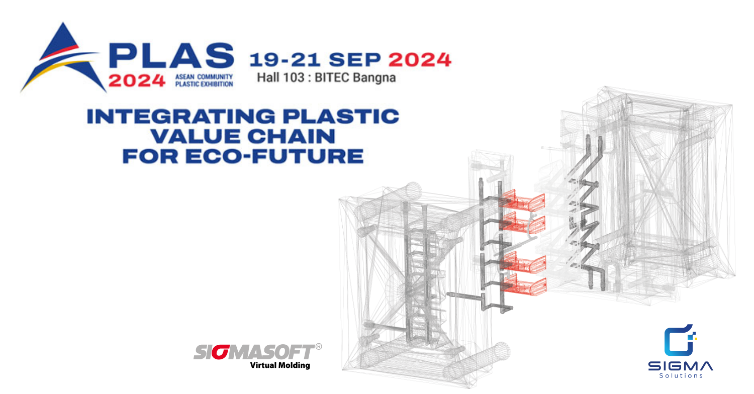 พบกับซิกมาโซลูชั่นส์ และ SIGMASOFT® Virtual Molding ใน A-PLAS 2024